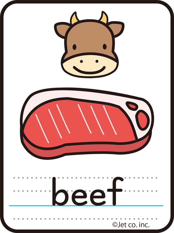 beef（牛肉）