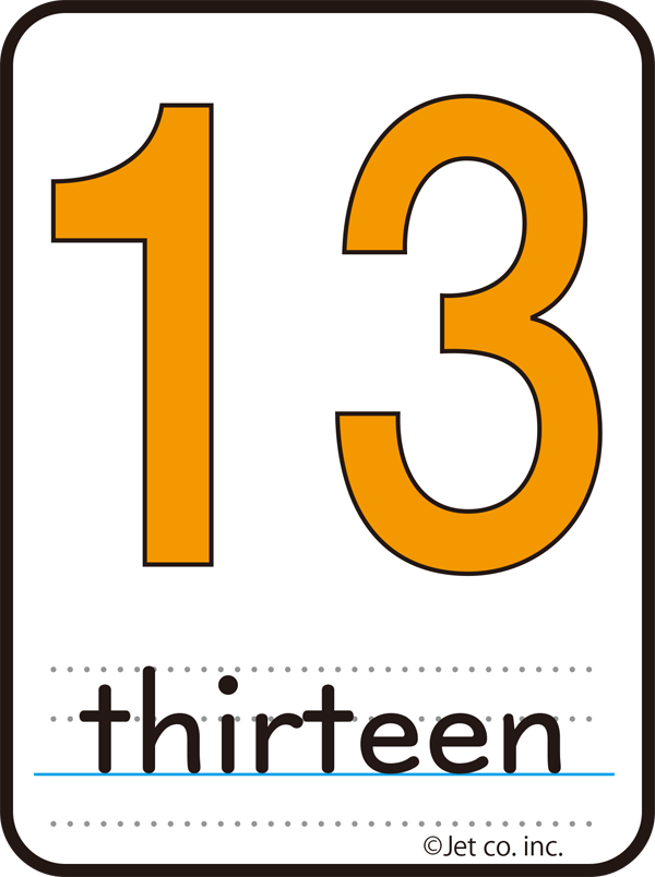 thirteen（13）