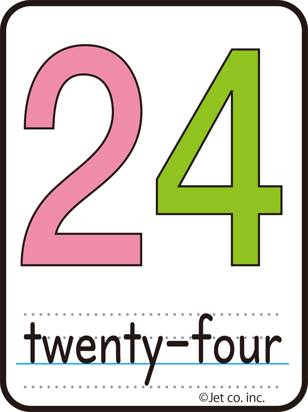 twenty-four（24）