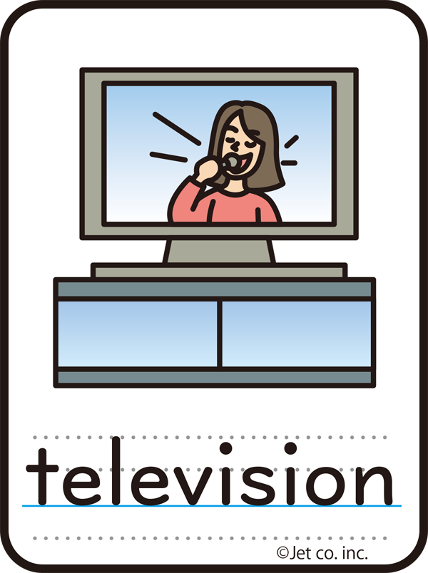 television（テレビ）