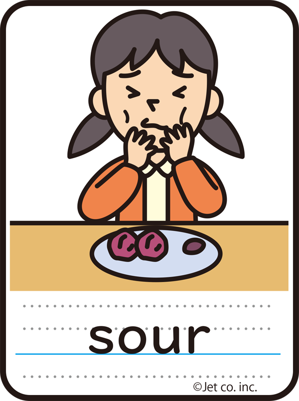 sour（酸っぱい）